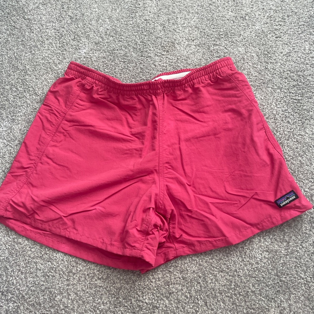 pink patagonia shorts